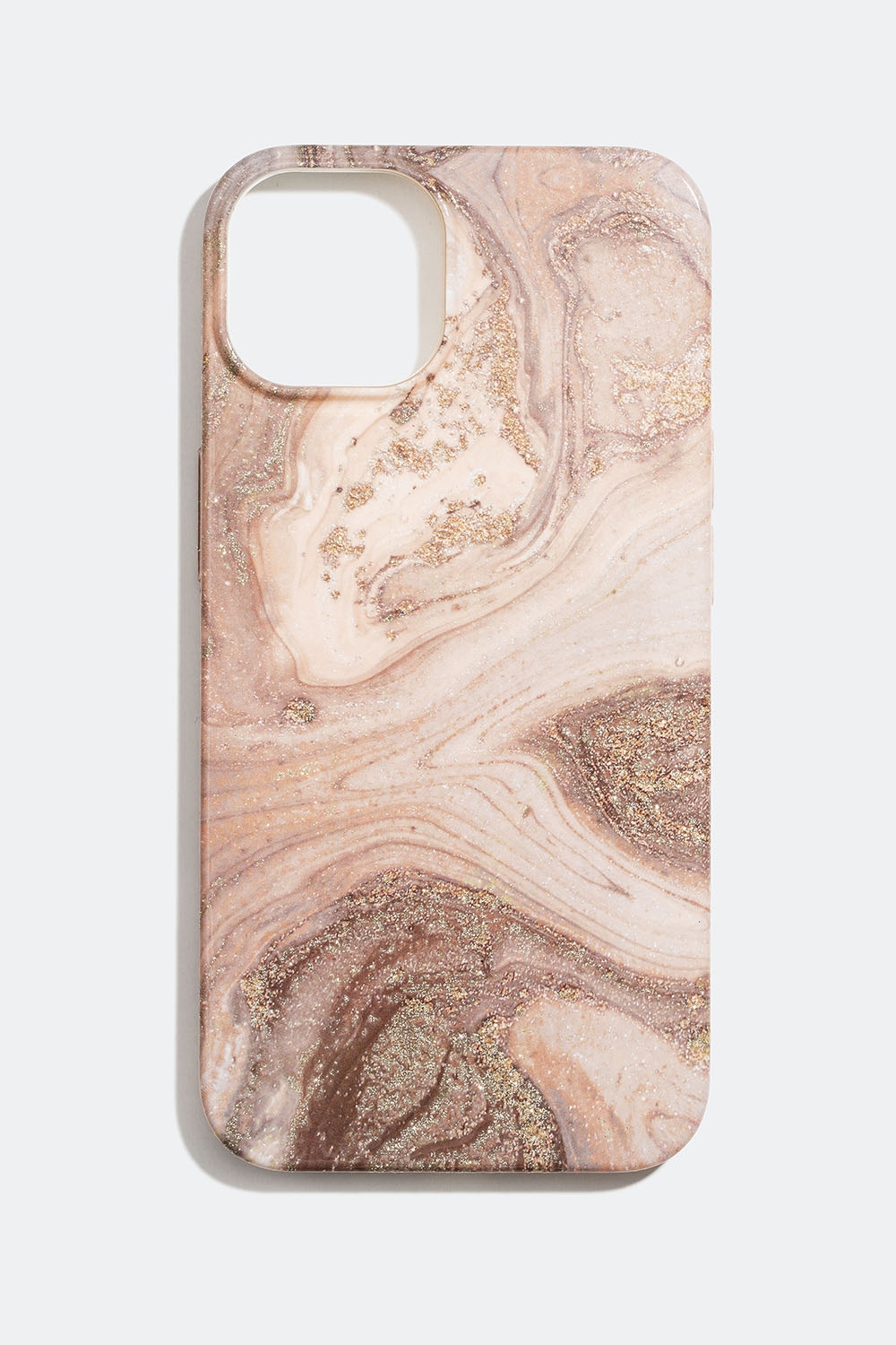 Rosa mobilcover med marmoreret mønster, iPhone 13 i gruppen Accessories / Mobiltilbehør / Mobilcovers / iPhone 13 / 13 PRO hos Glitter (174000405413)