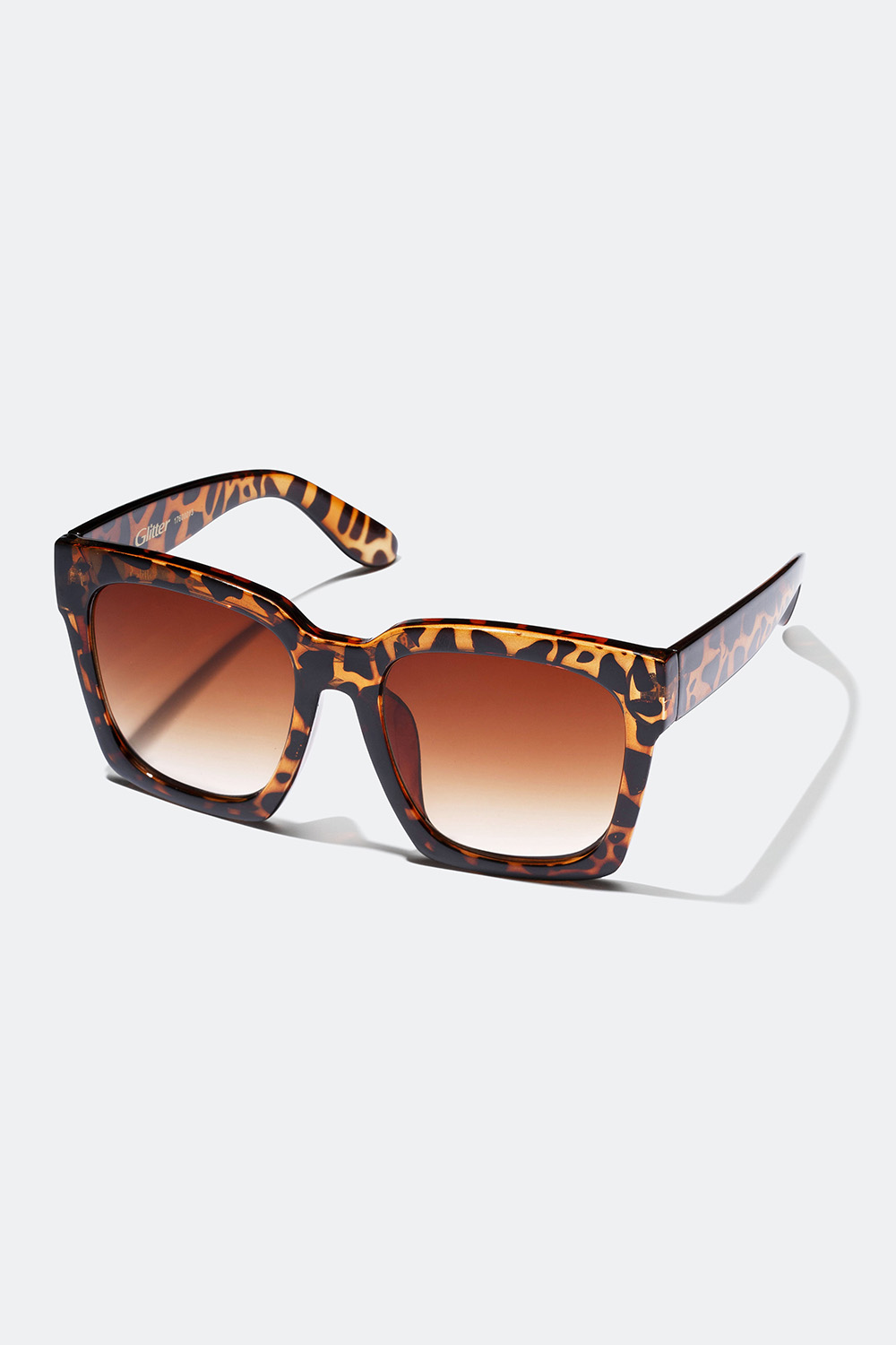 Oversize solbriller med skildpaddemønster i gruppen Accessories / Solbriller hos Glitter (17600013)