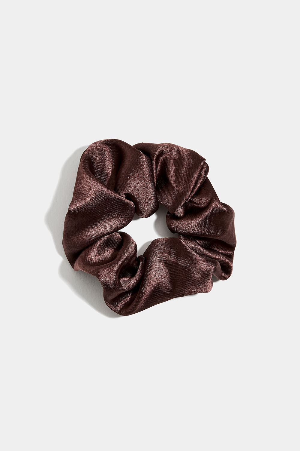 Blank scrunchie, brun